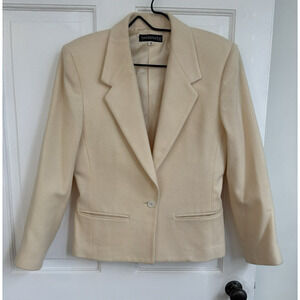 VTG Breckenridge Blazer Made In USA Union Made Size 6 Retro Academia 100% Wool